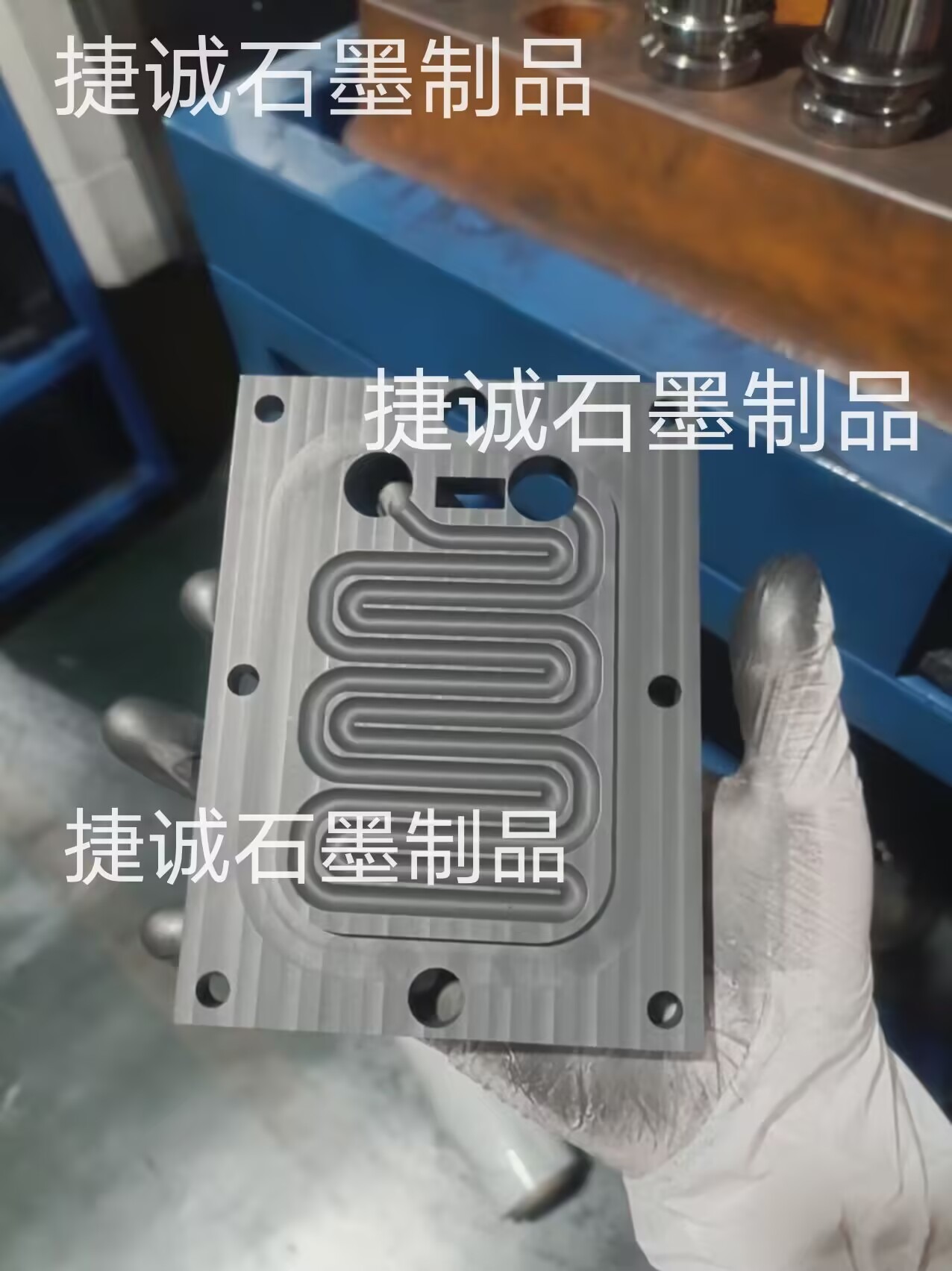 水冷板釬焊石墨模具，液冷板釬焊石墨模具，真空釬焊水冷板夾具，熱擴散焊接石墨治具，銅基真空釬焊石墨模具，供應鋁合金水冷板釬焊模具加工